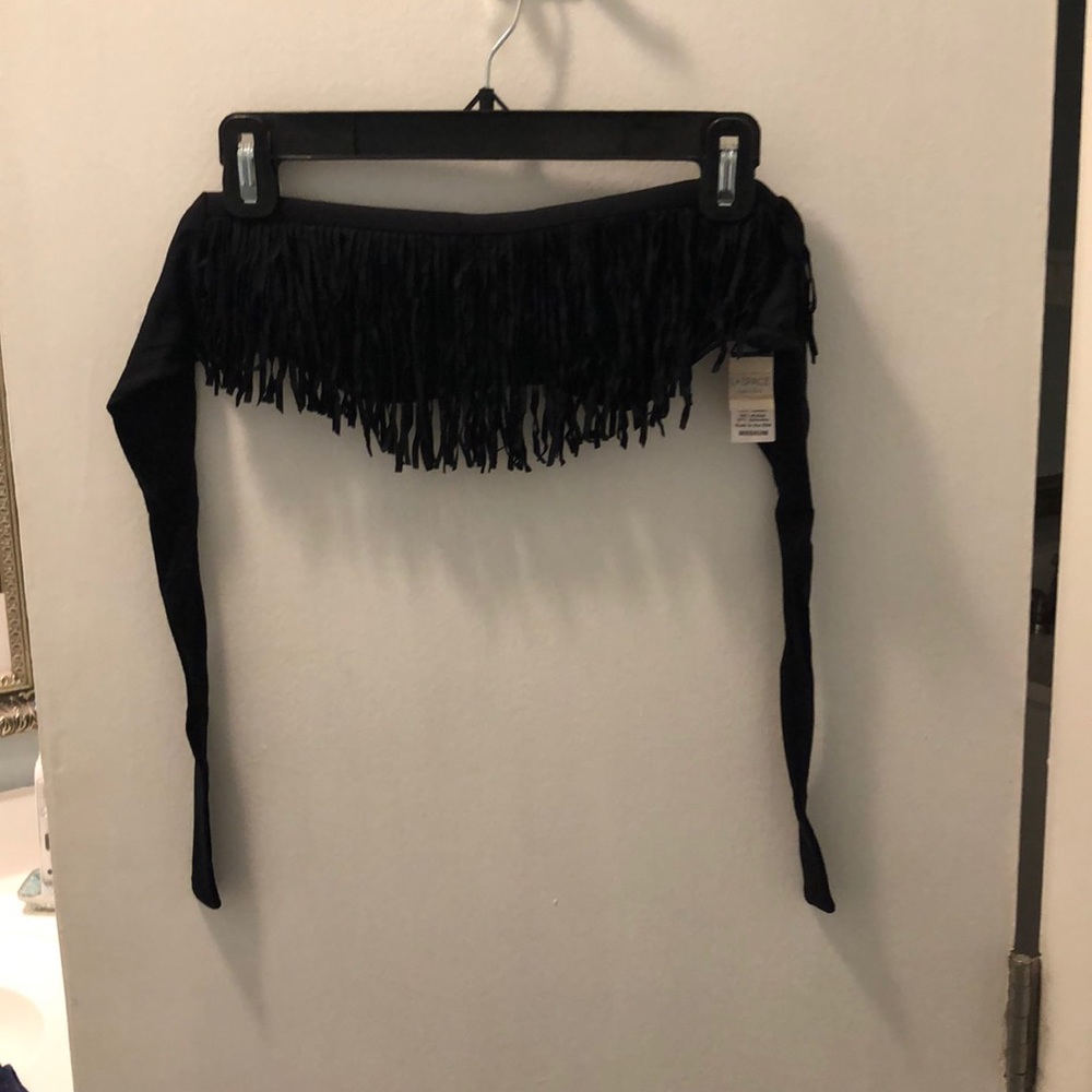L*space fringe bathing suit top